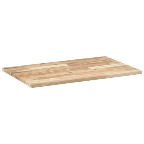 Blat do łazienki, 100x50x2 cm, surowe drewno akacjowe Lumarko!