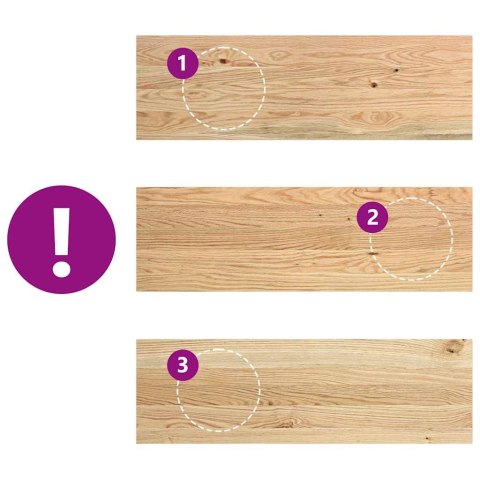 Stopnie schodowe, 4 szt., surowe 80x25x2 cm lite drewno dębowe Lumarko!
