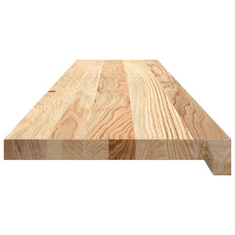 Stopnie schodowe, 8 szt., surowe 120x30x2 cm lite drewno dębowe Lumarko!