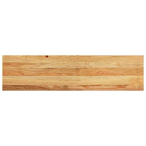 Stopnie schodowe, 12 szt. brązowe 100x25x2cm lite drewno dębowe Lumarko!