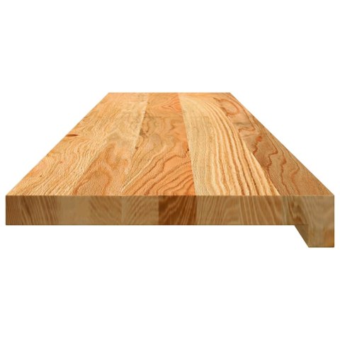 Stopnie schodowe, 12 szt. brązowe 110x25x2cm lite drewno dębowe Lumarko!