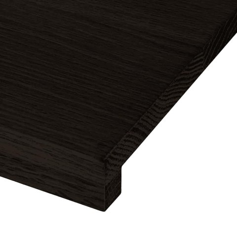 Stopnie schodowe 12 szt. brązowe 80x25x2 cm lite drewno dębowe Lumarko!