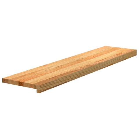 Stopnie schodowe, 16 szt. brązowe 110x25x2cm lite drewno dębowe Lumarko!