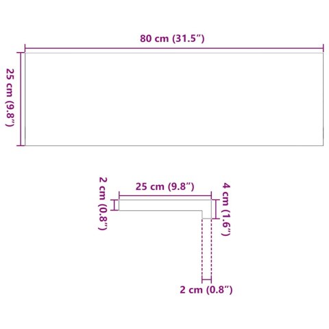 Stopnie schodowe 16 szt. brązowe 80x25x2 cm lite drewno dębowe Lumarko!