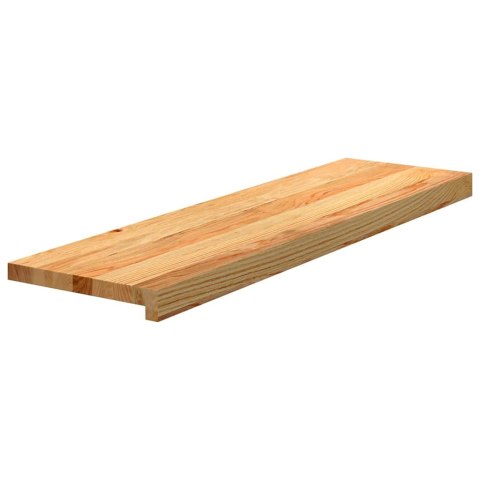 Stopnie schodowe, 16 szt. brązowe 90x25x2cm lite drewno dębowe Lumarko!