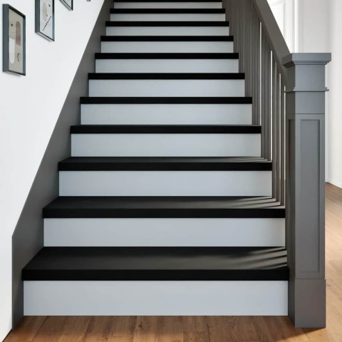 Stopnie schodowe, 20 szt. brązowe 100x30x2cm lite drewno dębowe Lumarko!
