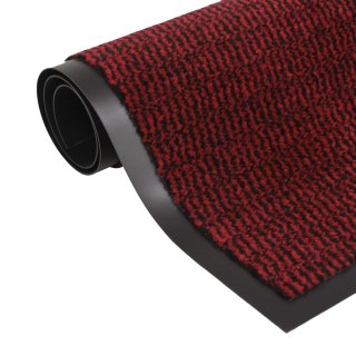  Prostokątna wycieraczka przed drzwi 40 x 60 cm, czerwona Lumarko!