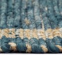  Ręcznie wykonany dywan, juta, niebieski, 160x230 cm Lumarko!