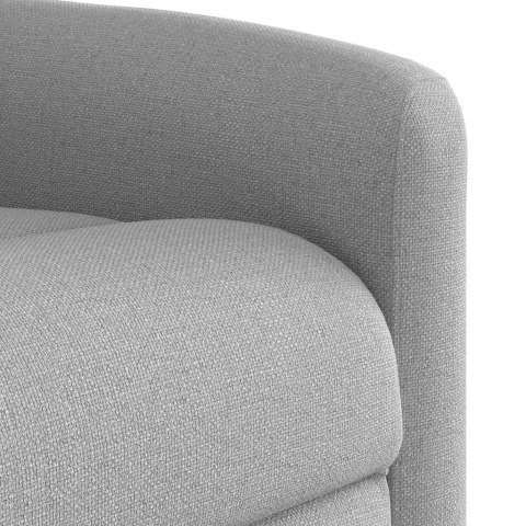 Elektryczny fotel rozkładany Cloud Grey Fabric Lumarko!