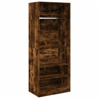 Szafa, przydymiony dąb, 80x50x200 cm, materiał drewnopochodny Lumarko!