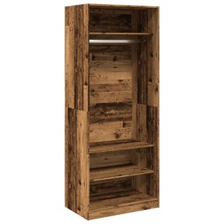 Szafa, stare drewno, 80x50x200 cm, materiał drewnopochodny Lumarko!