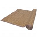  Brązowy, prostokątny dywan bambusowy, 80 x 200 cm Lumarko!