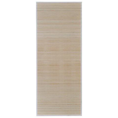  Naturalny, prostokątny dywan bambusowy, 80 x 300 cm Lumarko!
