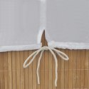  Bambusowy kosz na pranie, prostokątny, naturalny Lumarko!