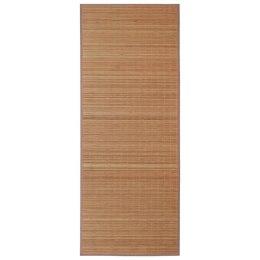  Mata bambusowa na podłogę, 100x160 cm, brązowa Lumarko!