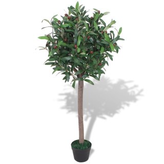  Sztuczne drzewko laurowe z doniczką, 120 cm, zielone Lumarko!