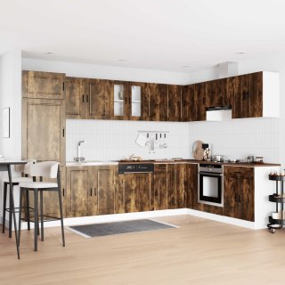 Szafka pod zlew Porto 2 pcs Brązowy Materiał drewnopochodny Lumarko!