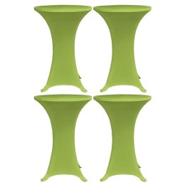 Lumarko Elastyczne pokrowce na stół, 4 szt., 60 cm, zielone