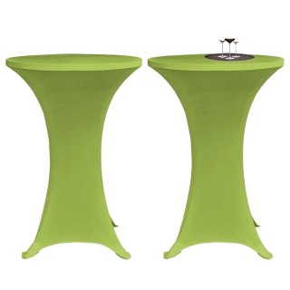  Elastyczne pokrowce na stół, 4 szt., 60 cm, zielone Lumarko!