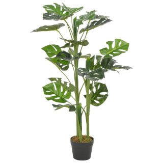  Sztuczna monstera z doniczką, zielona, 100 cm Lumarko!