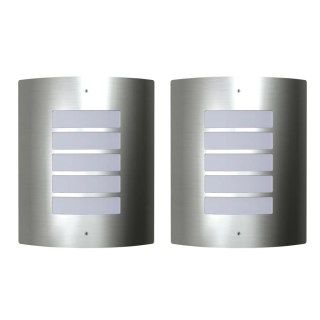 Lampy ścienne, zewnętrzne, wodoodporne, 2 w komplecie