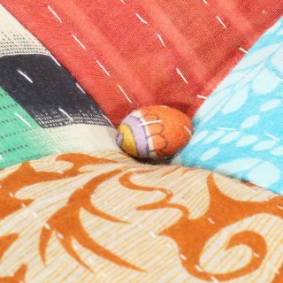 Puf, 60x70x36 cm, patchwork, tkanina Lumarko!