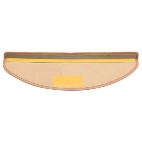  Samoprzylepne nakładki na schody, 15 szt., beżowe, 65x21x4 cm Lumarko!