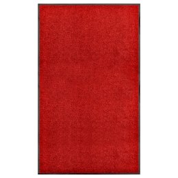 Lumarko Wycieraczka z możliwością prania, czerwona, 90 x 150 cm