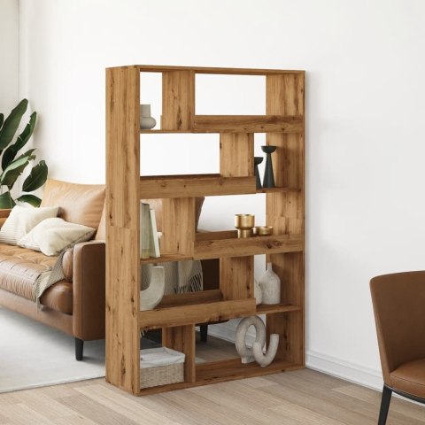 VidaXL Regał, dąb artisan, 100x33x156,5 cm, materiał drewnopochodny