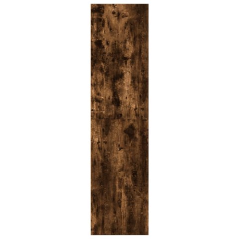 Szafa, przydymiony dąb, 80x50x200 cm, materiał drewnopochodny