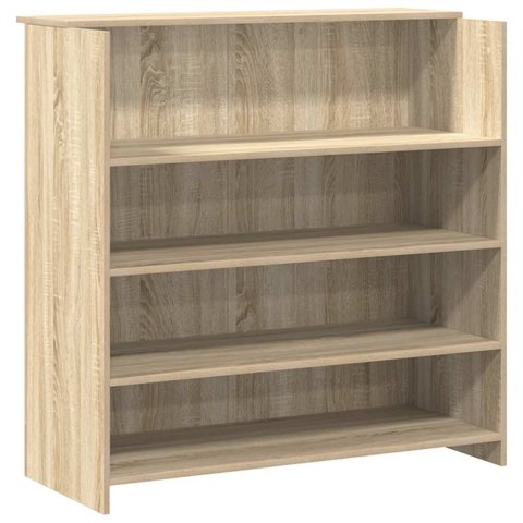 Biurko recepcyjne dąb sonoma 200x50x103,5 cm Drewno klejone