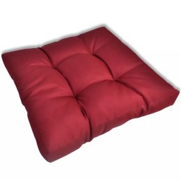  Tapicerowana poduszka do siedzenia, czerwone wino 60 x 60 x 10 cm Lumarko!
