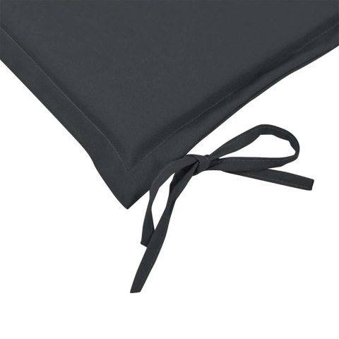  Poduszka na ławkę ogrodową, antracytowa 120x50x3 cm Lumarko!