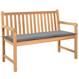  Poduszka na ławkę ogrodową, szara, 120x50x3 cm Lumarko!