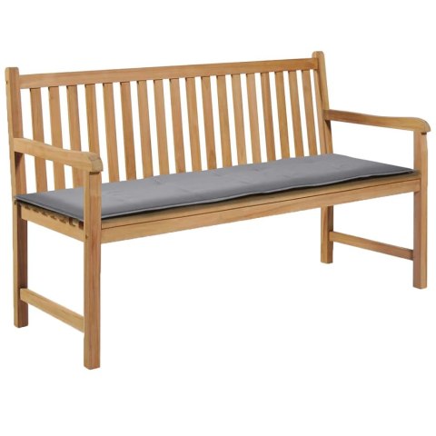  Poduszka na ławkę ogrodową, szara, 150x50x3 cm Lumarko!