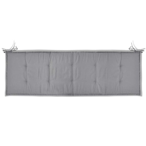  Poduszka na ławkę ogrodową, szara, 150x50x3 cm Lumarko!