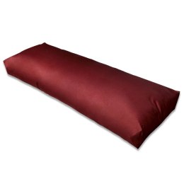 Wyściełana poduszka na oparcie, 120x40x10 cm, ciemnoczerwone Lumarko!