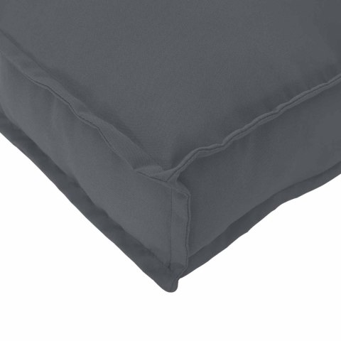 Zestaw poduszek na paletę 2 pcs Antracyt Materiał Oxford