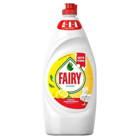 Fairy Płyn Do Mycia Naczyń 900ml Cytryna...