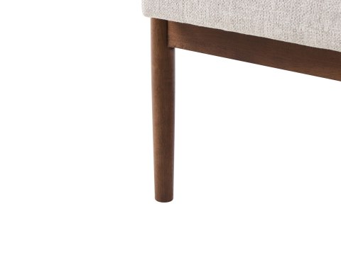Sofa dla 2 osób ESRUM Ciemny brąz/ szary