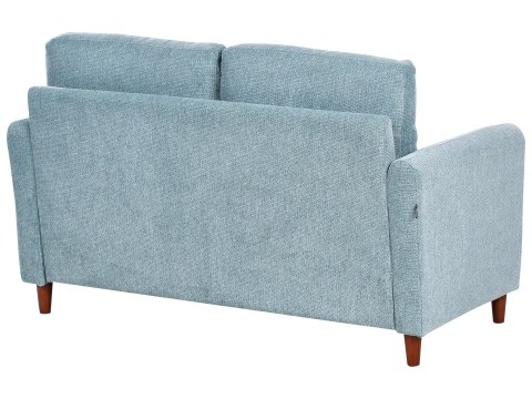 Sofa dla 2 osób MARE Niebieski ze schowkiem