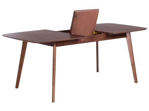 Stół do jadalni rozkładany MADOX Orzech ciemny 90 cm 150/190 cm