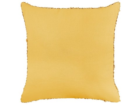 Zestaw 2 poduszek dekoracyjnych RHOEO Bawełna 45 x 45 cm Żółty Wzór geometryczny