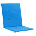  Poduszki na krzesła ogrodowe, 2 szt., niebieskie, 100x50x3 cm Lumarko!