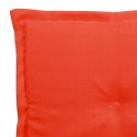  Poduszki na krzesło ogrodowe, 2 szt., czerwone, 50x50x3 cm Lumarko!