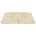  Poduszki na sofę z palet, 2 szt., kremowe, tkanina Lumarko!