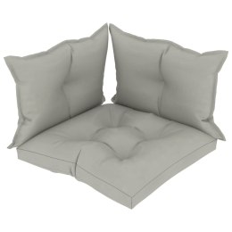 Poduszki na sofę z palet, 3 szt., kolor taupe, tkanina Lumarko!