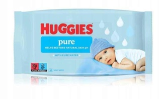 Chusteczki Nawilżone Huggies Pure 56szt
