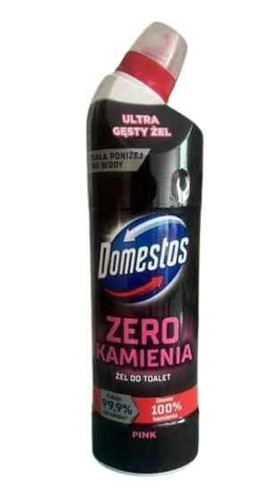 Domestos Zero Kamienia Żel Do Toalet Pink Różowy 750ml..