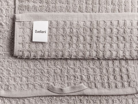 Komplet 9 ręczników ATAI Bawełna Jasnoszary